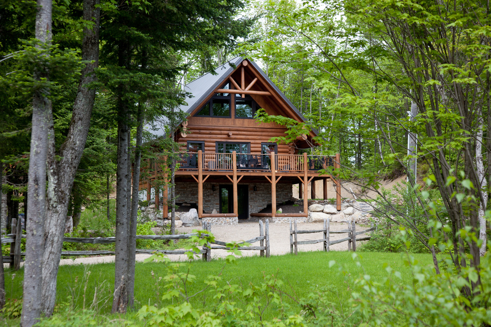 Wooden Cottage, Log Home, Log Cabin